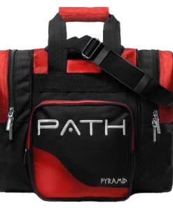 Bolso Individual de Lujo Pyramid Path Pro - Negro/Rojo