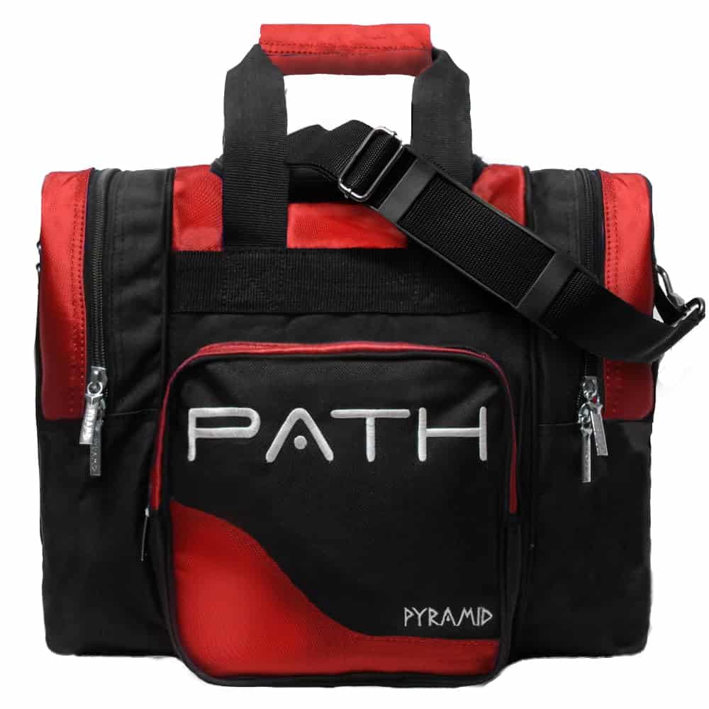 Bolso Individual de Lujo Pyramid Path Pro - Negro/Rojo