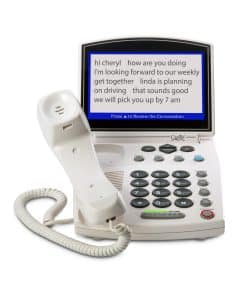 Teléfono con subtítulos Hamilton CapTel 840i, Teléfonos