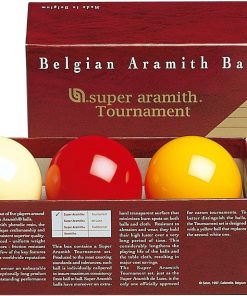 Conjunto de 3 Bolas de Billar Carmom Aramith Super Carmom