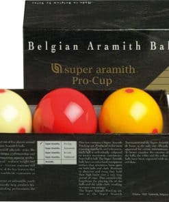 Bolas de billar Aramith Super Armith Pro Cup de 61.5 mm,