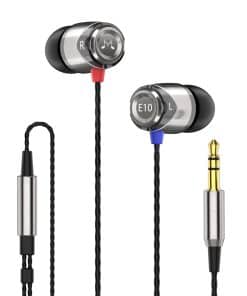 SoundMAGIC E10 Auriculares con Cable Sin -Gunmetal
