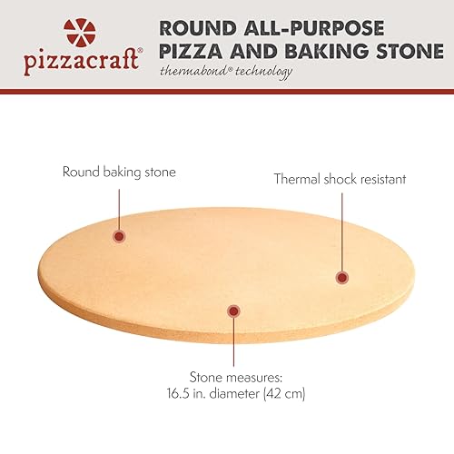 Piedra de Hornear/Para Pizza Redonda ThermaBond� de 16.5" - Imagen 4