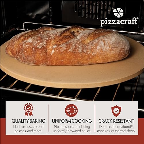Piedra de Hornear/Para Pizza Redonda ThermaBond� de 16.5" - Imagen 5