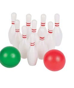 Juegos de bolos mini de Fun Express - Juego de bolos
