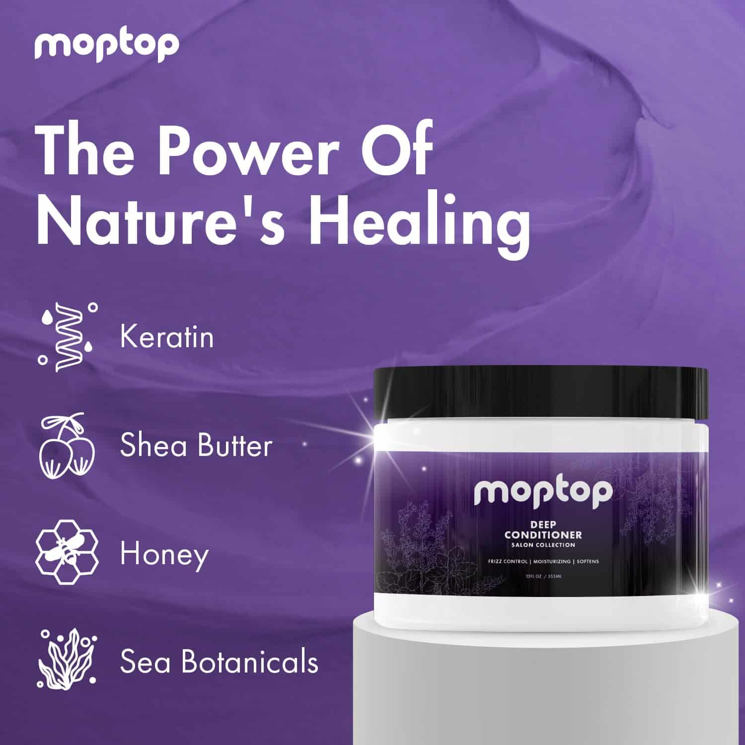 MopTop Salon Acondicionador Profundo � Mascarilla para el - Imagen 4