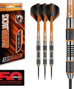 Juego de Dardos RED DRAGON Amberjack 5: 24g de Tungsteno