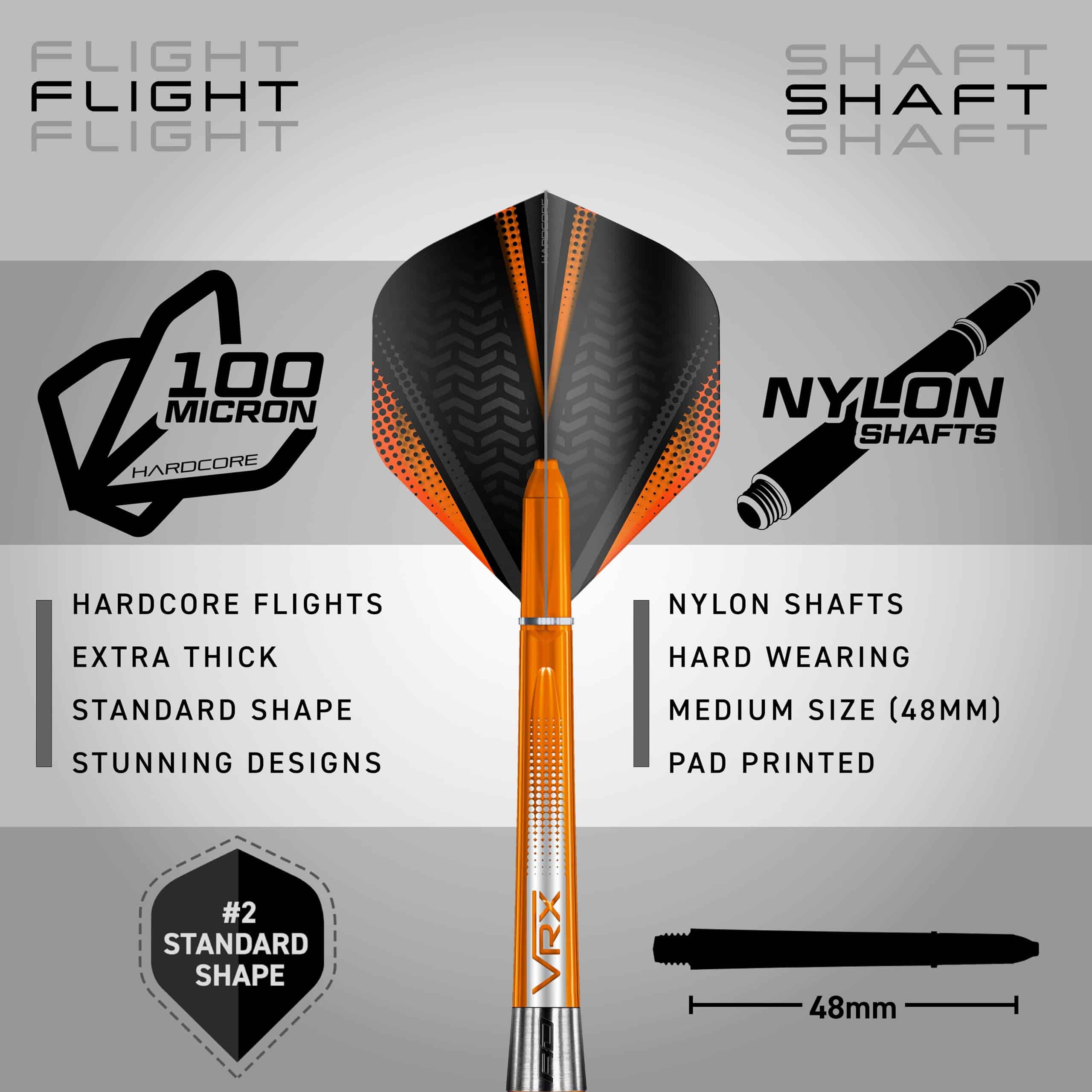 RED DRAGON Amberjack 7: Set de Dardos de Tungsteno de 26g - Imagen 4