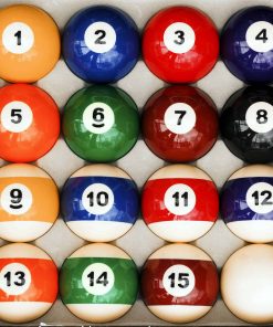 Iszy Billiards Pool Balls - Juego de 16 Bolas de Billar