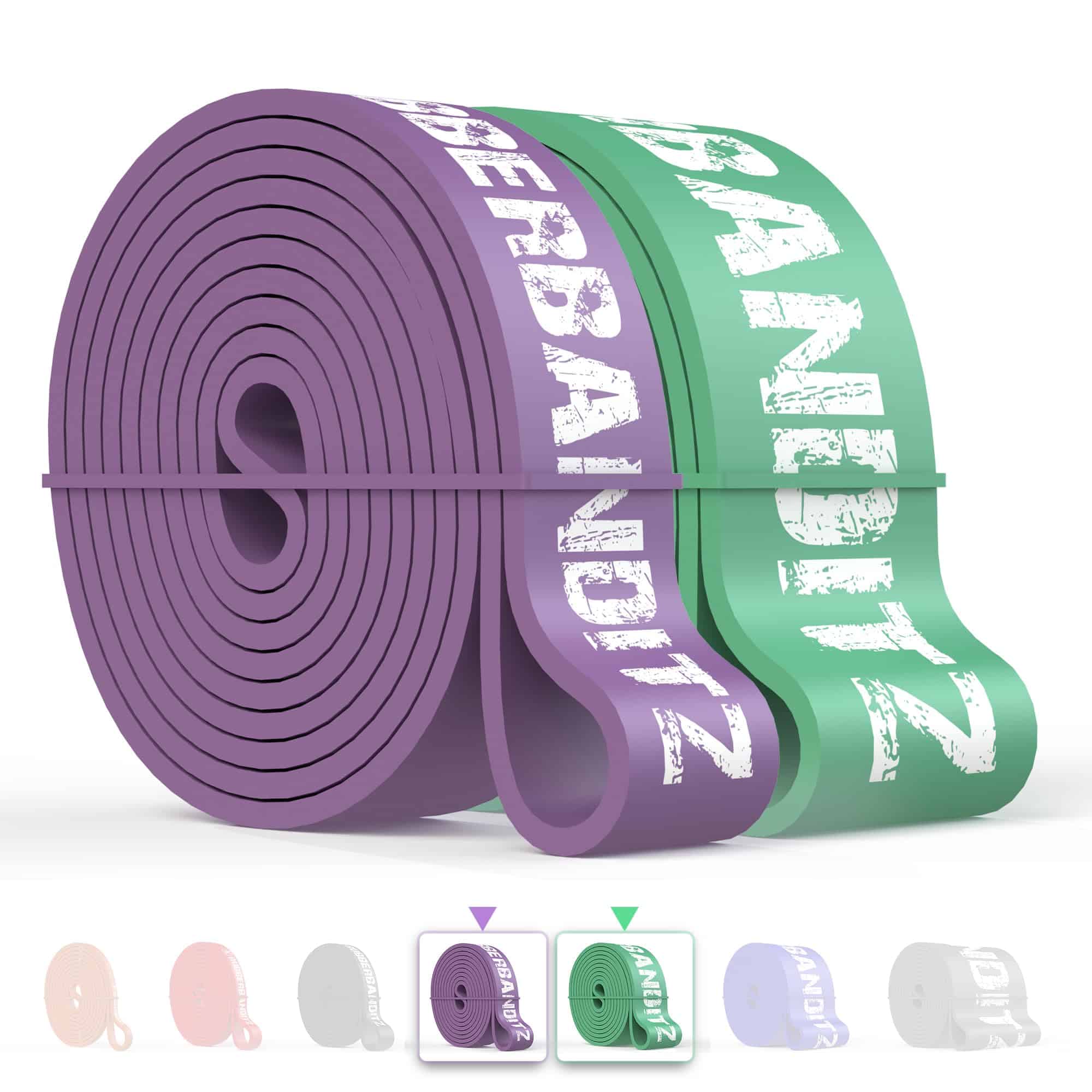 Combo de Bandas de Resistencia para Asistencia en Pull Ups - Imagen 9