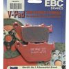 Pastilla de Freno de Disco Semimentalica EBC Brakes FA387V