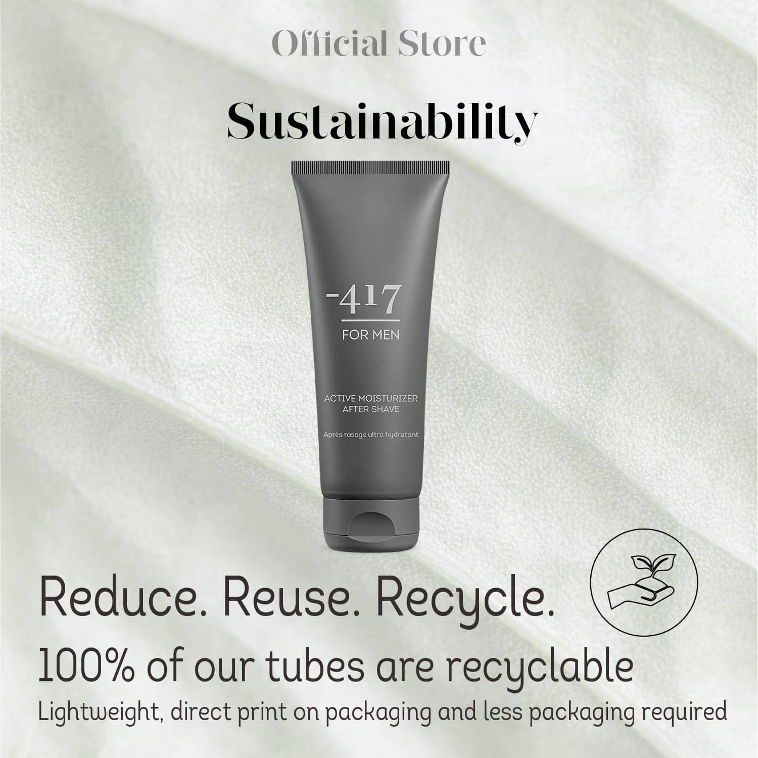 -417 Cosméticos del Mar Muerto After Shave Activo Vegano - Imagen 9