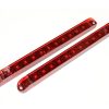 Autosmart 2PCS Red 17" 11 LED Barra de luz de remolque