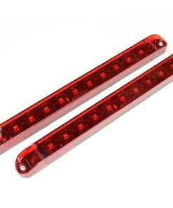 Autosmart 2PCS Red 17" 11 LED Barra de luz de remolque