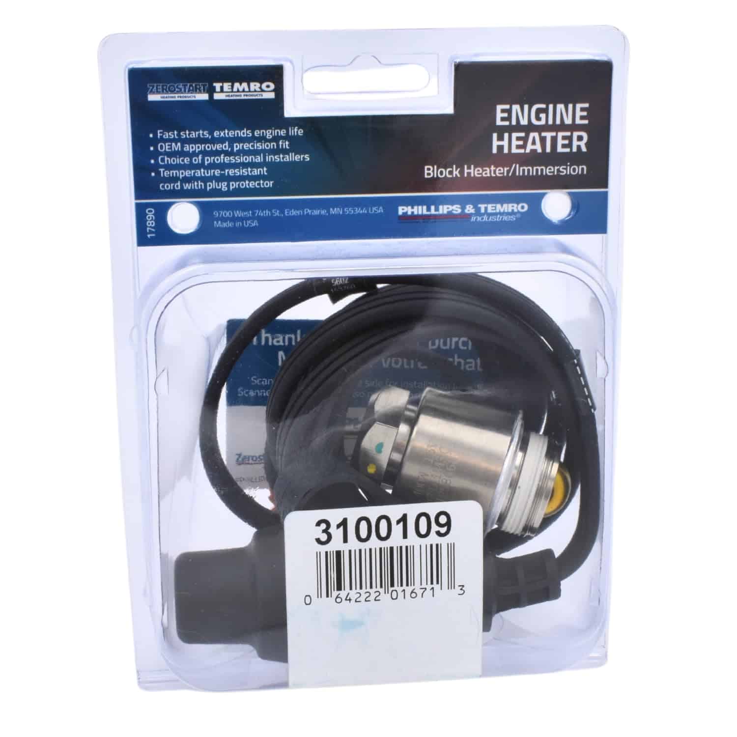 Calentador de tapón de congelación ZeroStart 3100109 - Imagen 5