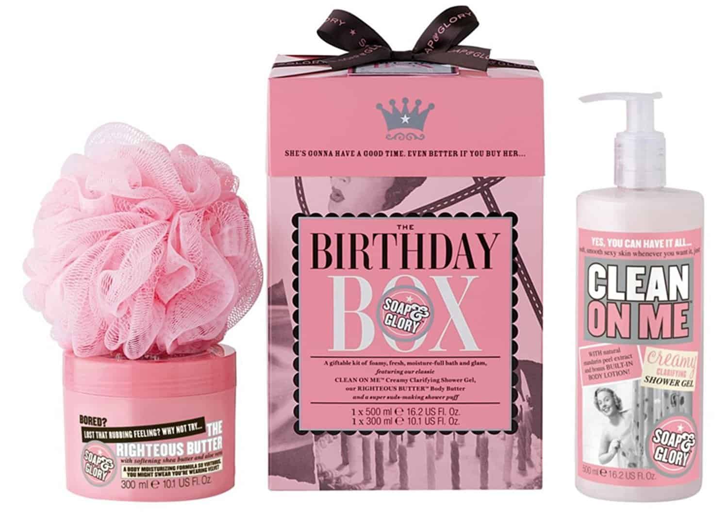 Set de Regalo Soap & Glory The Birthday Box - Gel de Ducha