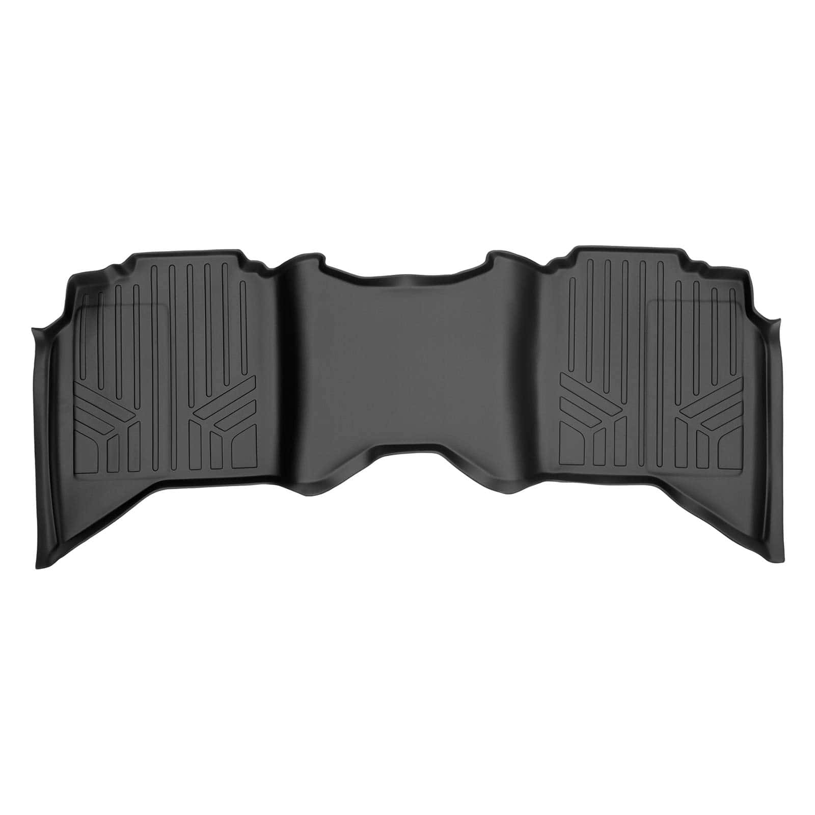 SMARTLINER Tapetes para el piso de la 2da fila Negro