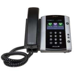 Teléfono de Negocios Polycom VVX 500 de 12 líneas con - Imagen 3