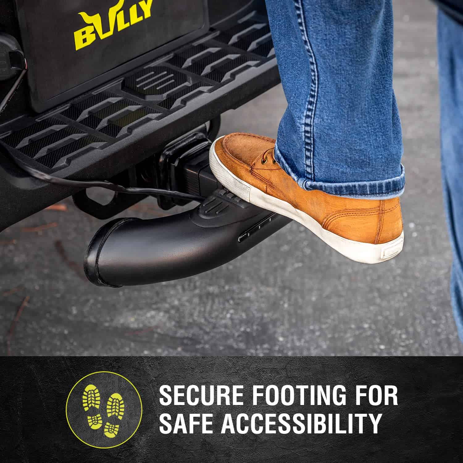 Bully BBS-1104L Black Bull Series Steel Universal Fit Truck - Imagen 6