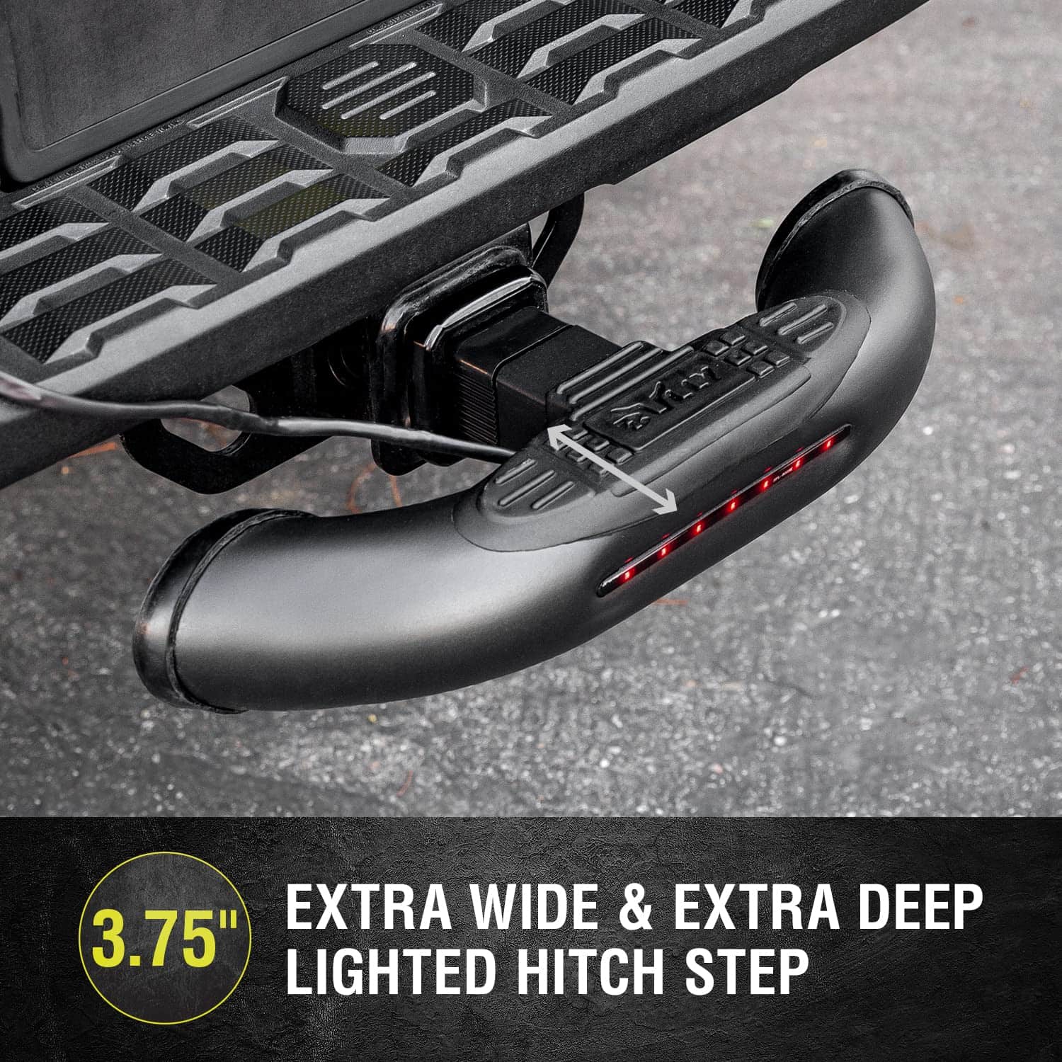 Bully BBS-1104L Black Bull Series Steel Universal Fit Truck - Imagen 5