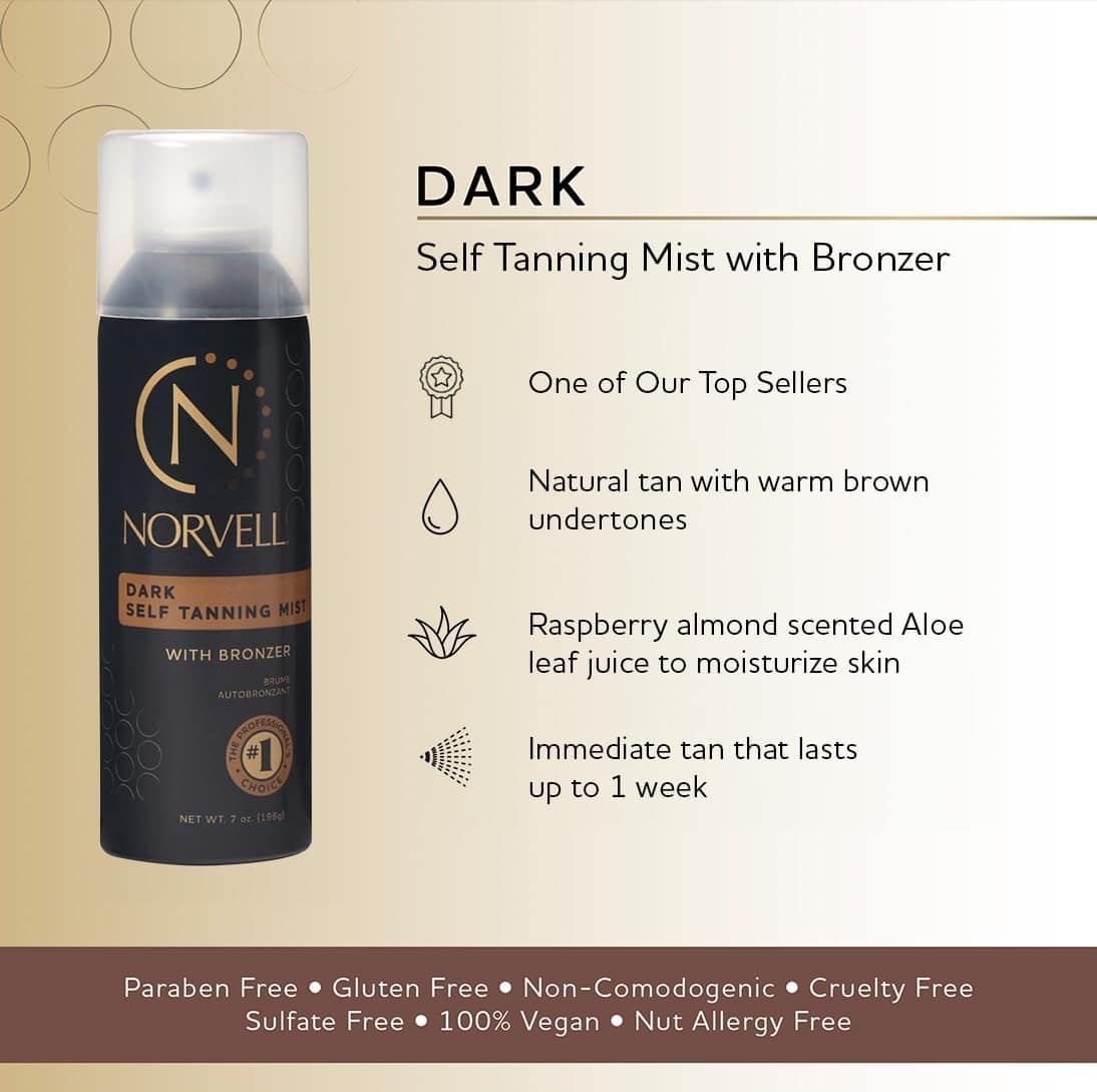 Norvell Professional Sunless Self Tanning Mist - Solución - Imagen 5