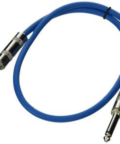 Cable de Instrumento Seismic Audio SASTSX-2Blue-6PK 2 Pies