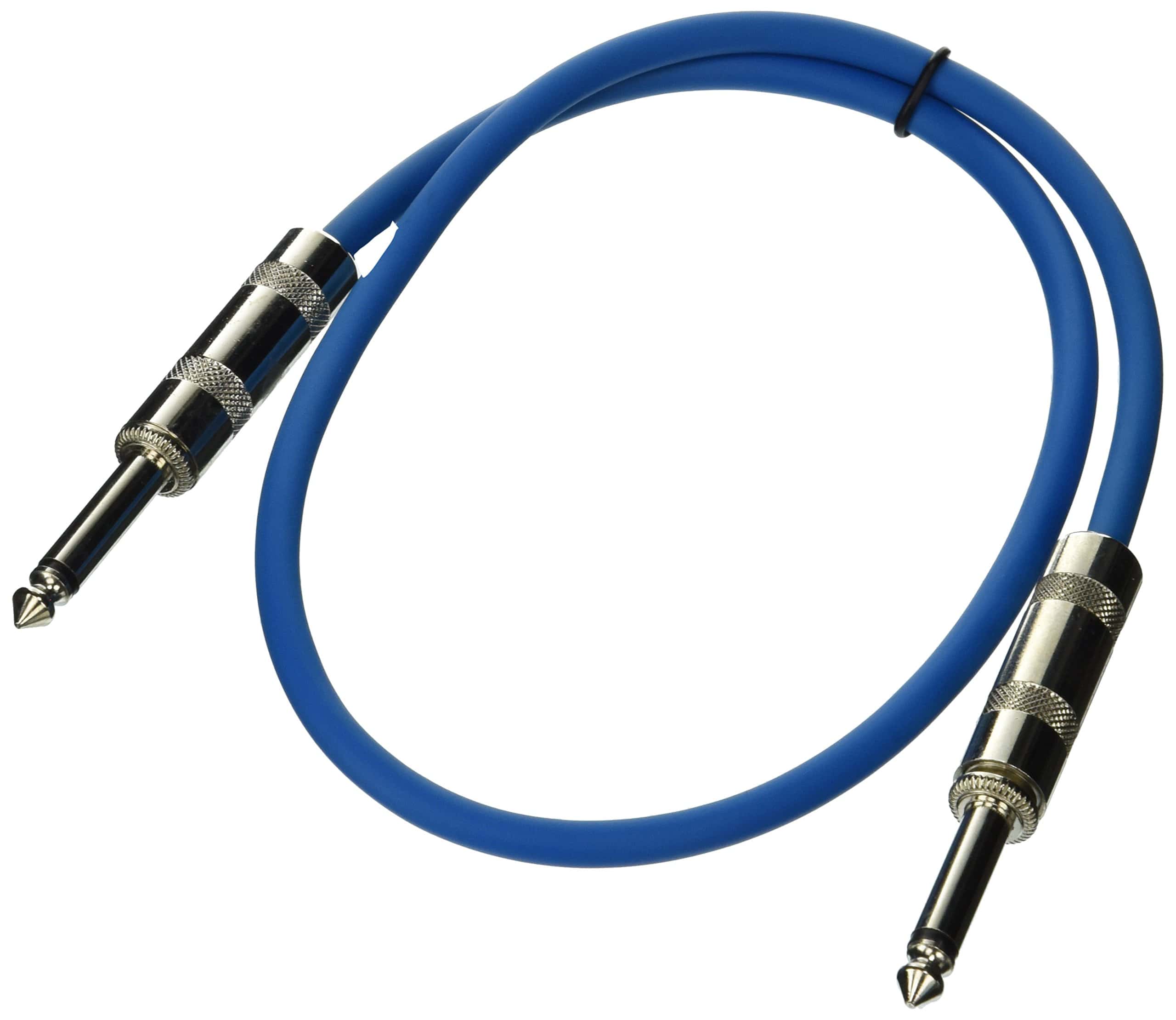 Cable de Instrumento Seismic Audio SASTSX-2Blue-6PK 2 Pies