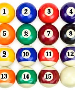 Conjunto Completo de 16 Bolas de Billar Felson Billiard