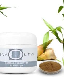 Limpiador facial exfoliante de bambú Rena Levi, 2 onzas