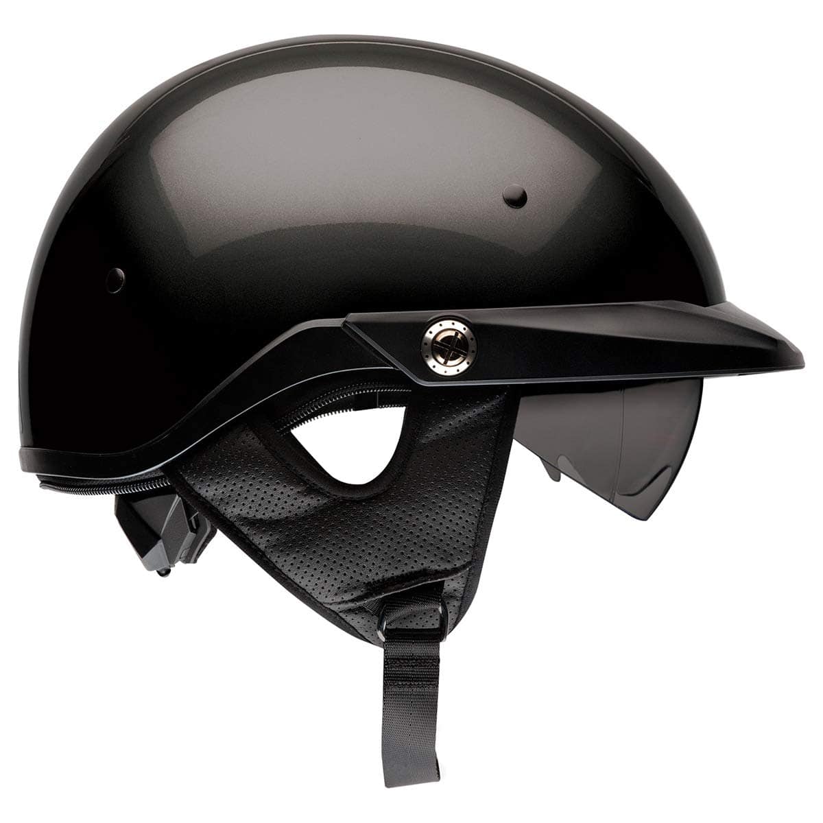 Casco BELL Pit Boss Half (Negro Brillante - - Imagen 3