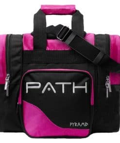 Bolso de una Toma Deluxe Path Pro de Pyramid - Negro/Rosa