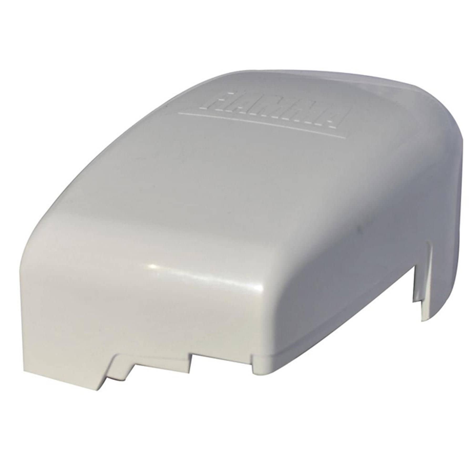 Tapón exterior izquierdo Fiamma F45 Ti en blanco polar