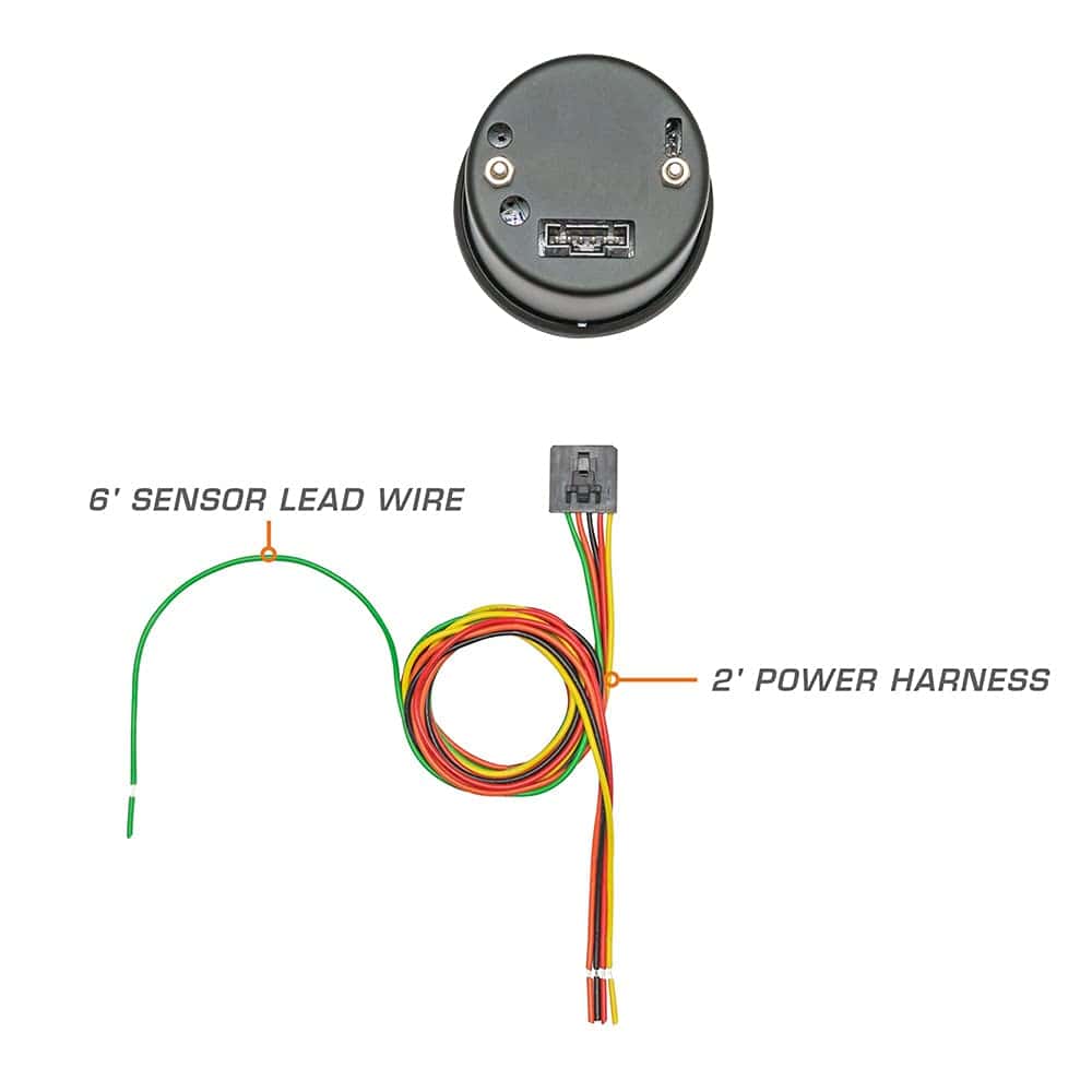 Medidor de relación aire/combustible estrecho GlowShift - Imagen 3