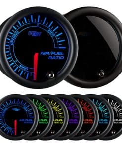 Medidor de relación aire/combustible estrecho GlowShift