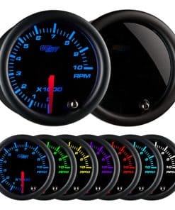 Medidor de RPM Tintado con 7 Colores y 10,000 RPM de