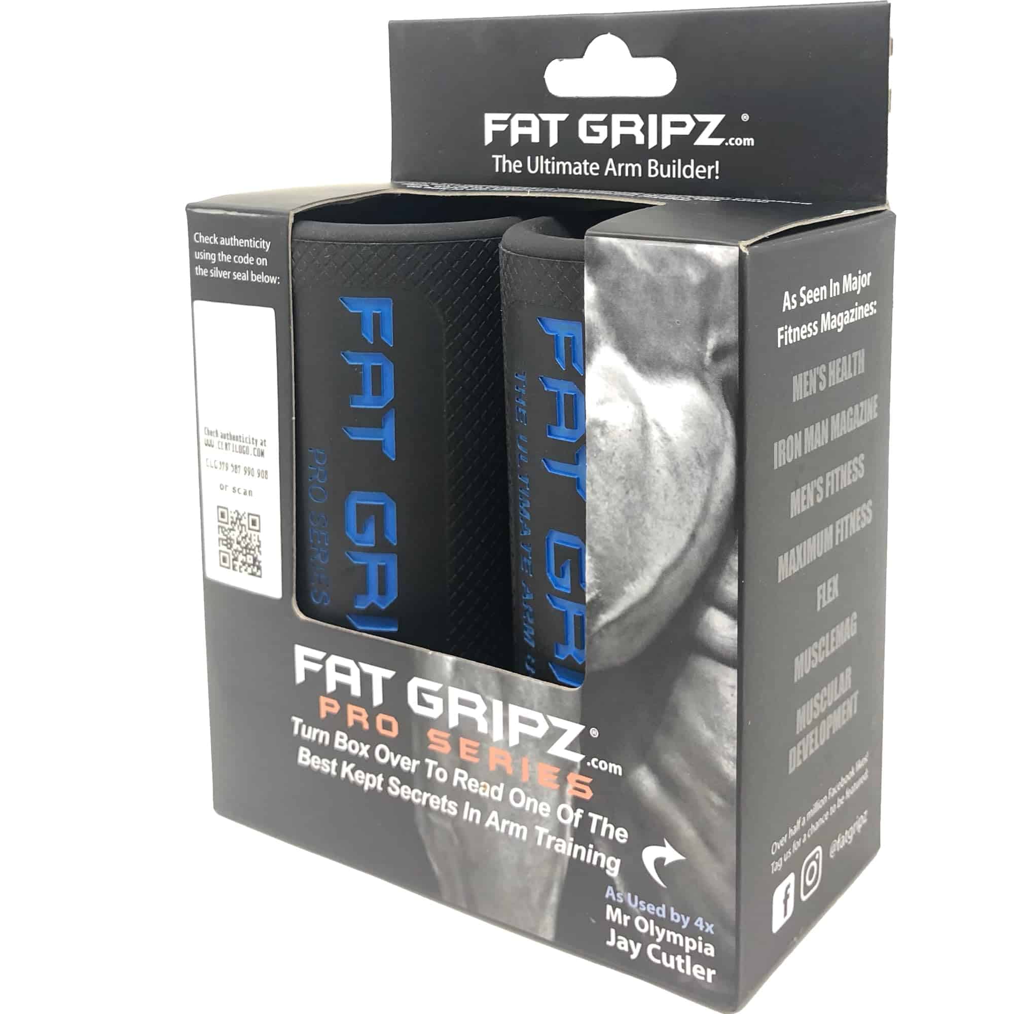 Fat Gripz Pro - Edición Especial Negra (Nueva) (Diámetro