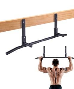 Barra de Pull Up AmStaff Fitness para Montaje en Vigas,