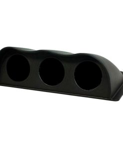 Consola de Tablero de 3 Medidores Universales GlowShift