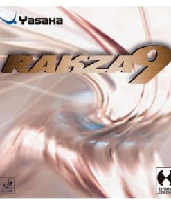 Yasaka Rakza 9 Gomas de Tenis de Mesa (Negro, 2.0 MM)