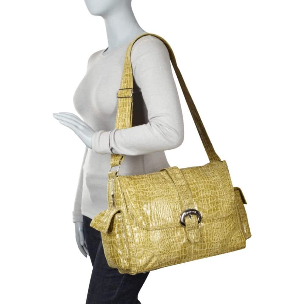 Bolso para Pañales Kalencom, Crocodile Moss - Imagen 7