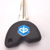 Llave en blanco con transpondedor para Piaggio Beverly/X9