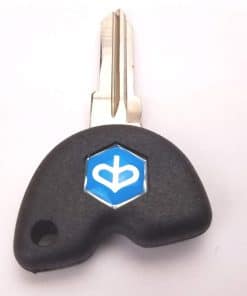 Llave en blanco con transpondedor para Piaggio Beverly/X9