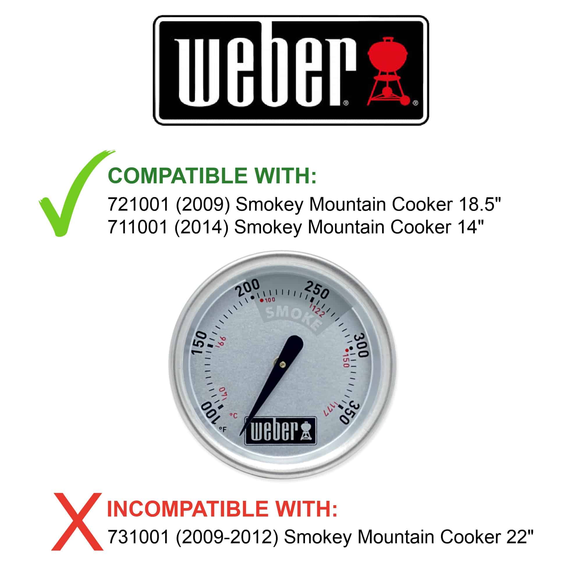 Weber 63028 Medidor de Temperatura para Algunos Cocedores - Imagen 4