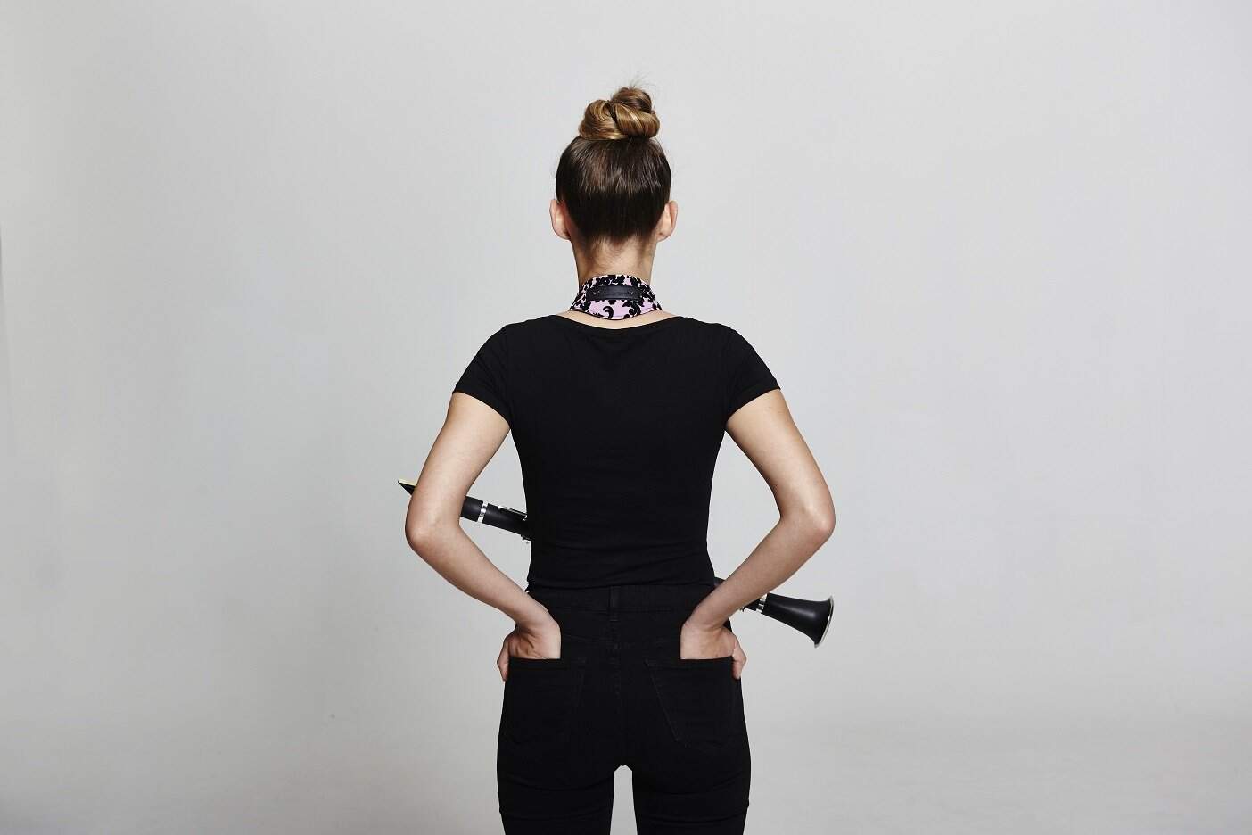 Correa de cuello para clarinete/oboe/saxofón alto Beaumont - Imagen 3