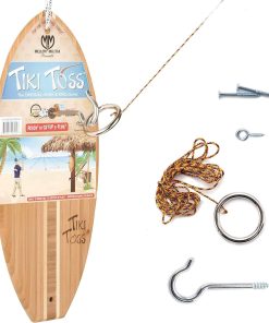 Juego de Anillas Tiki Toss para Adultos - Edición Tabla de