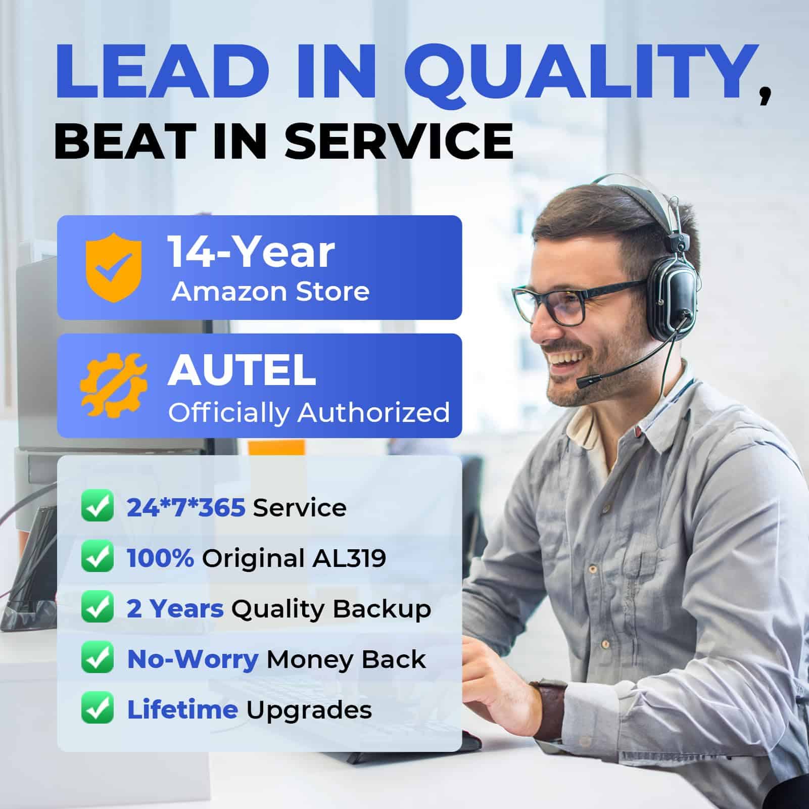 Autel Professional OBD2 Scanner AL319 Code Reader, Mejora y - Imagen 8