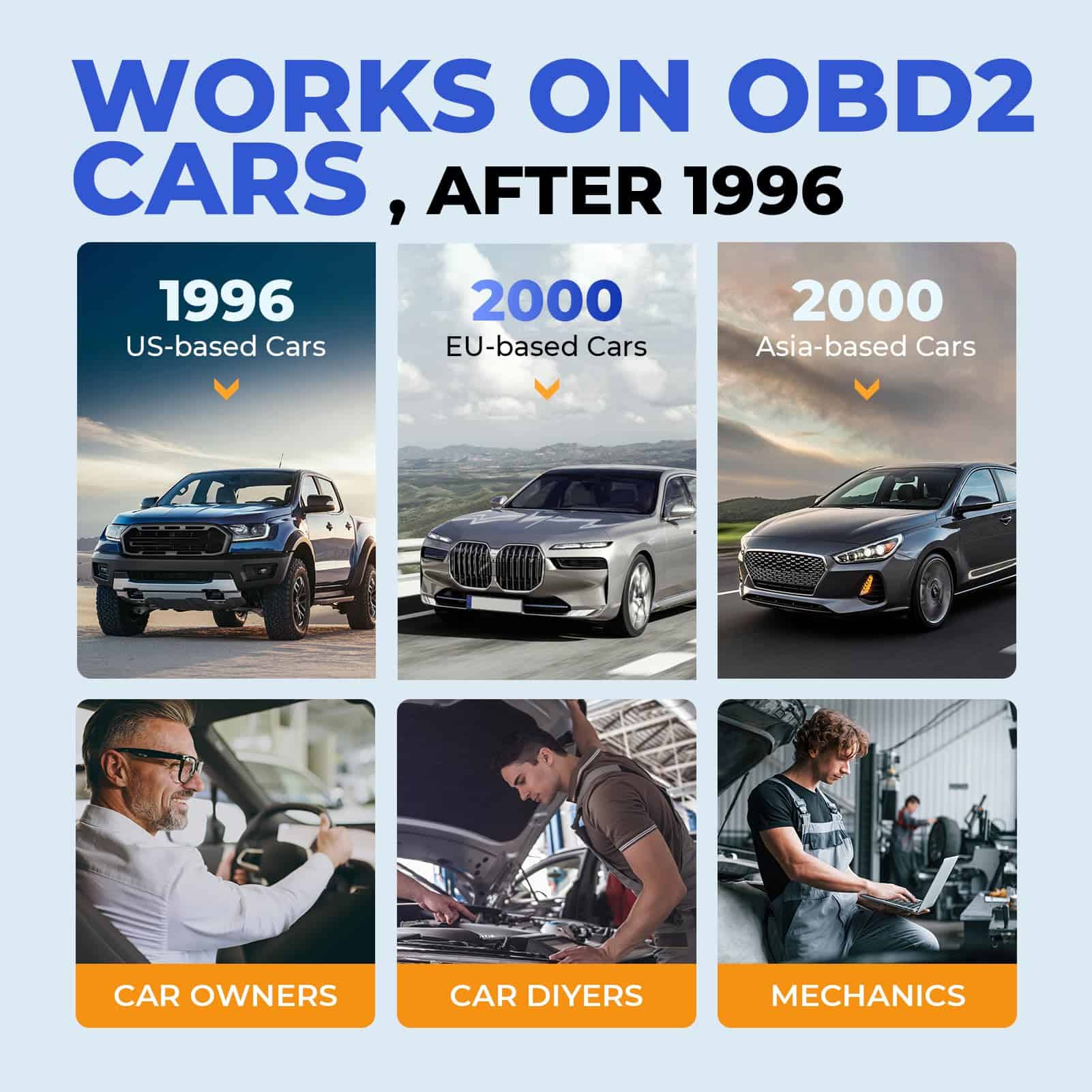 Autel Professional OBD2 Scanner AL319 Code Reader, Mejora y - Imagen 7