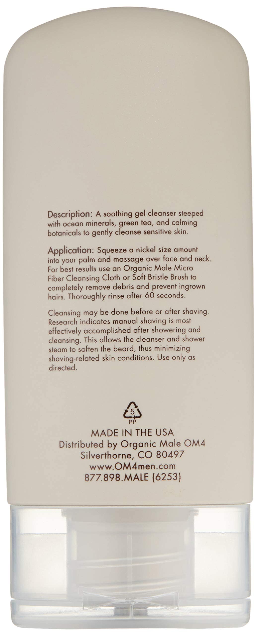 OM4 Orgánico Sensible Paso 1 - Gel Limpiador de Minerales - Imagen 5