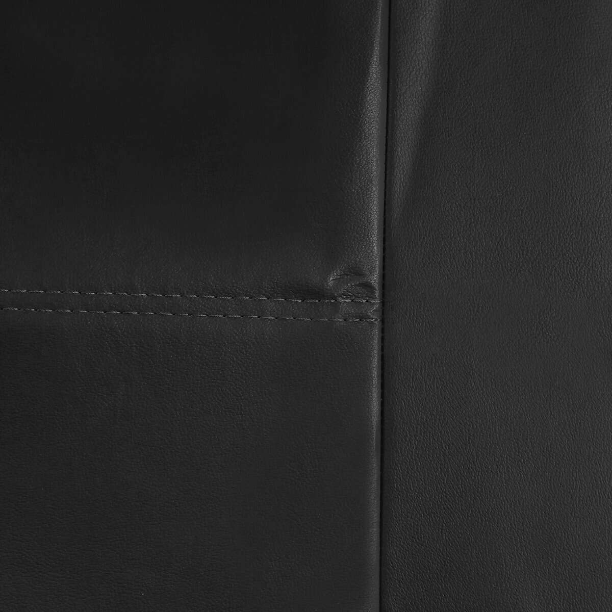 Fundas para asientos de banco dividido de cuero negro - Imagen 9