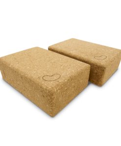 Bloques de Yoga Bean Products - Paquete de 2, Corcho,